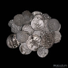 Islamic coins. Lot x22 akces & dirhems. Silver