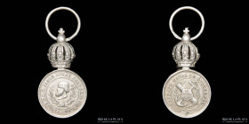 Guerra Triple Alianza. Brasil. Premio Militar 1865. Riachuelo. Plata. MINIATURA
