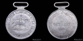 Guerra Triple Alianza. Paraguay. Premio Militar 1867. Tataiyba