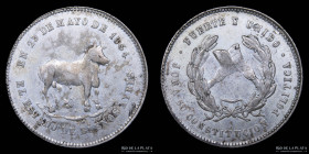 Argentina. 1854. Buenos Aires. Jura Constitucional