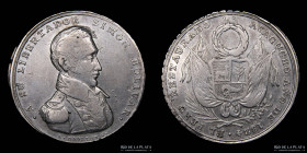 Peru. 1824. Proclama de Independencia. Bolivar