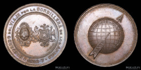 Argentina. Ferroviarias. 1897. Expreso Villalonga a Chile