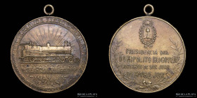 Argentina. Ferroviarias. 1921. San Juan Ferro Carril a Jachal. San Juan