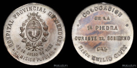 Argentina. Medicina. 1898. Hospital Provincial de Mendoza. Orzali