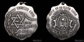 Argentina. Masonica. 1910. Log. Union de Rosario. Plata