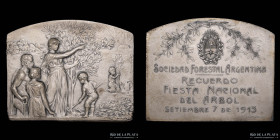Argentina. 1913. Forestal. Fiesta nacional del arbol