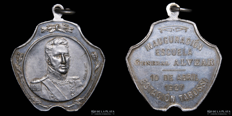 Argentina. 1927. Inauguración Escuela Gral. Alvear. Estación Tabossi. Paraná. En...