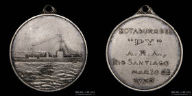 Argentina. 1938. Botadura "Comodoro Luis PY" A.R.A. Rio Santiago