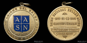 Argentina. 1961. Cincuentenario Bellas Artes. Oro