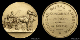 Argentina. Sociedad Rural. Premio Concursos Hipicos. Buenos Aires