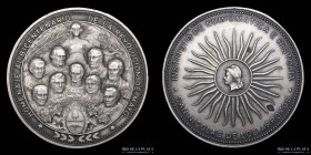 Argentina. 2010. Bicentenario. San Nicolas. FENYMA. Plata