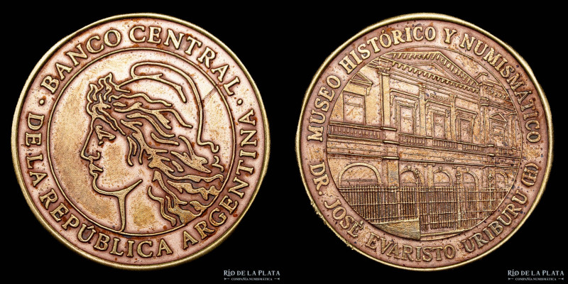 Argentina. Numismática. BCRA. Museo José Evaristo Uriburu (Actual Hector Carlos ...