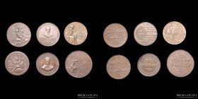 Argentina. Lote x6 medallas tematicas varias
