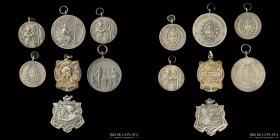 Argentina. Lote x7 medallas tematica musica