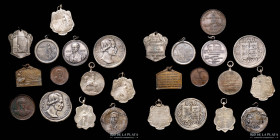 Argentina. Lote x13 medallas tematica proceres