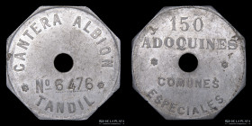Argentina. Ficha. 150 Adoquines. Cantera Albion. Tandil