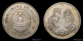 Argentina. Ficha. Vendimia. 50 Cajones. Fco. Uriburu. San Juan