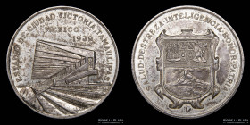 Mexico. 1939. Estadio Marte R. Gomez. Tamaulipas. Plata