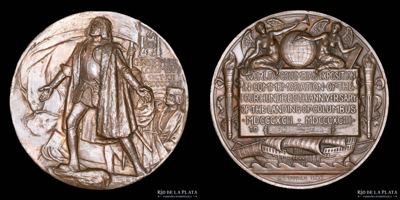 USA. 1893. Chicago. World´s Columbian Exposition. 400 aniversario llegada de Col...