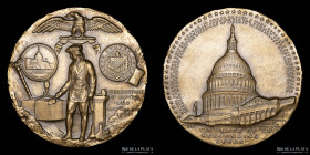 USA. 1987. Conmemoracion Capitolio 1793. US Capitol Historical Society