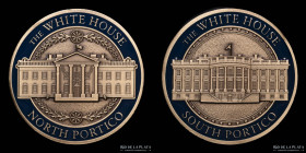 USA. 2020. The White House. North and South Porticos
