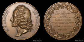 Francia. 1819. Homenaje a Voltaire