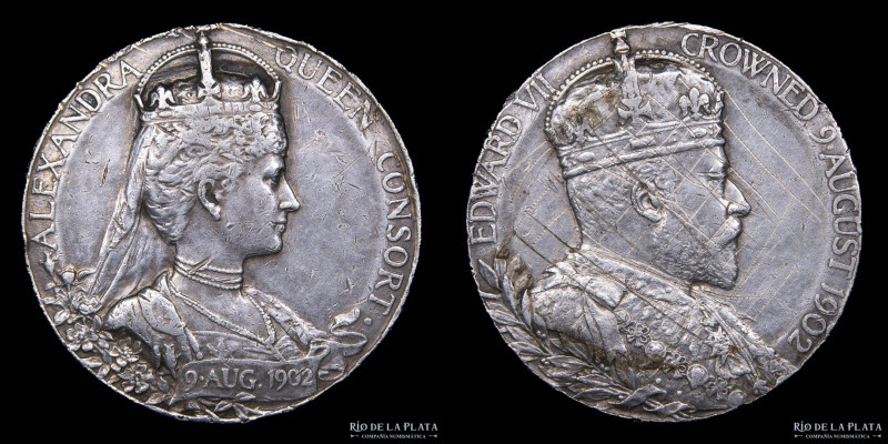 Gran Bretaña. 1902. Coronación del Rey Eduardo VII y la Reina Consorte Alejandra...