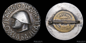 Italia. 1934. Fascismo. Mussolini. Opera Balilla.