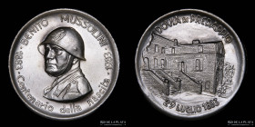 Italia. 1983. Centenario nacimiento de Mussolini