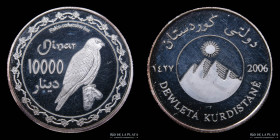 Kurdistan. Token. 10000 Dinar 2006. KMX5