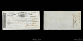 Letras de Cambio. London & River Plate Bank Ltd 1870