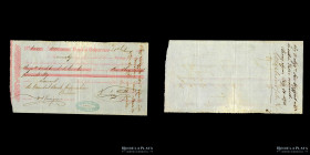 Letras de Cambio. Bank of Valparaiso (Chile) 1871
