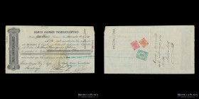 Letras de Cambio. Banco Aleman Transatlantico 1911