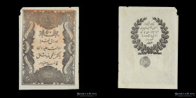 Otomanos (Turquia) Abdulaziz. 50 Kurush 1861. Pick 37