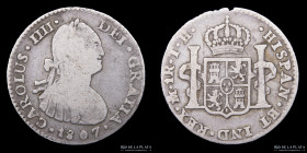 Mexico. Carlos IV. 1 Real 1807 TH. KM81