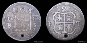 Venezuela. Fernando VII. 2 Reales 1819 BS. KMC6.1