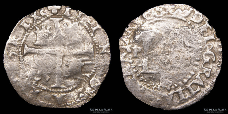 Potosí. Felipe II (1574-1598) 1/2 Real 1576-79 B/L. Macuquina / Cob. AG.930; 20m...