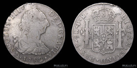 Potosi. Carlos III. 8 Reales 1782 PR. CJ 63.11