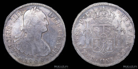 Potosi. Carlos IV. 8 Reales 1800 PP. CJ 76.12