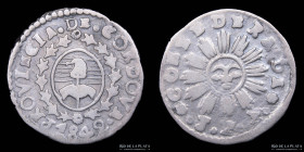 Argentina. Cordoba. 1 Real 1842 JPP. CJ 38