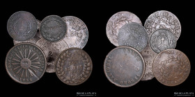 Argentina. Lote x7. Buenos Aires 1823 a 1860.