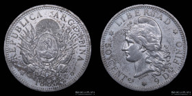 Argentina. 50 Centavos 1883. Medio Patacon. CJ 17