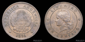 Argentina. 1 Centavo 1896. CJ 51