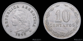 Argentina. 10 Centavos 1898. CJ 92