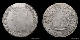 Bolivia. 4 Soles 1860 FJ. KM139