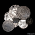 Bolivia. Lote x8. 1855 a 1865. Interesante grupo