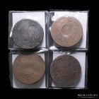 Brasil. Lote x4. 80 Reis y resellados a 40 Reis