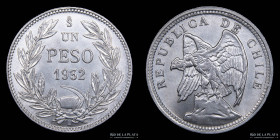 Chile. 1 Peso 1932. KM174