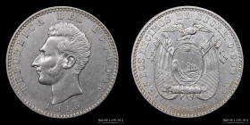 Ecuador. 2 Decimos 1916. KM51.4
