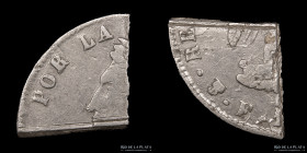 Paraguay. Moneda cortada. c.1850